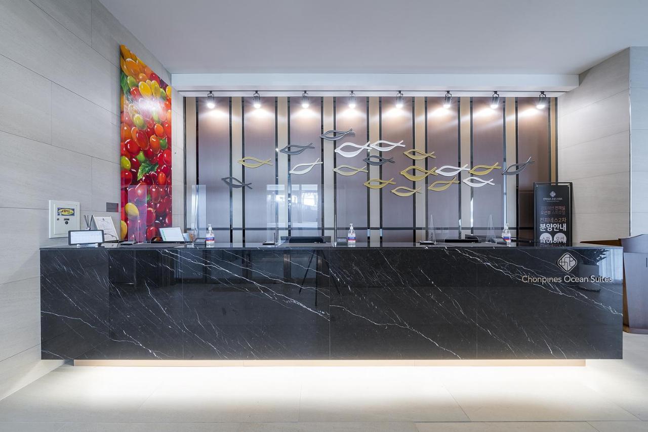 Gangneung Chonpines Ocean Suites Hotel Exterior foto